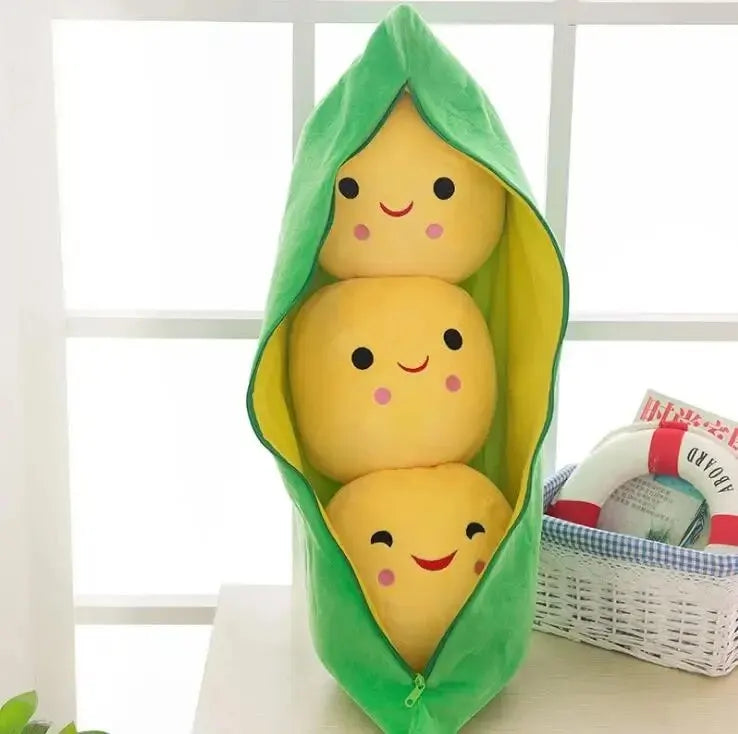 25CM Cute Baby Plush Peas