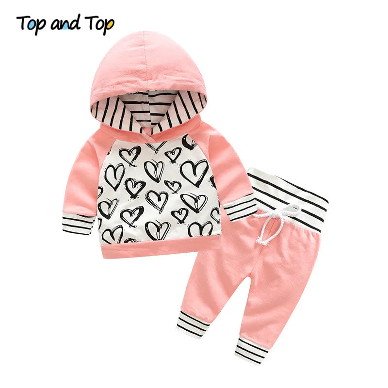 Fashion Cute Infant Newborn Baby Girl Clothes