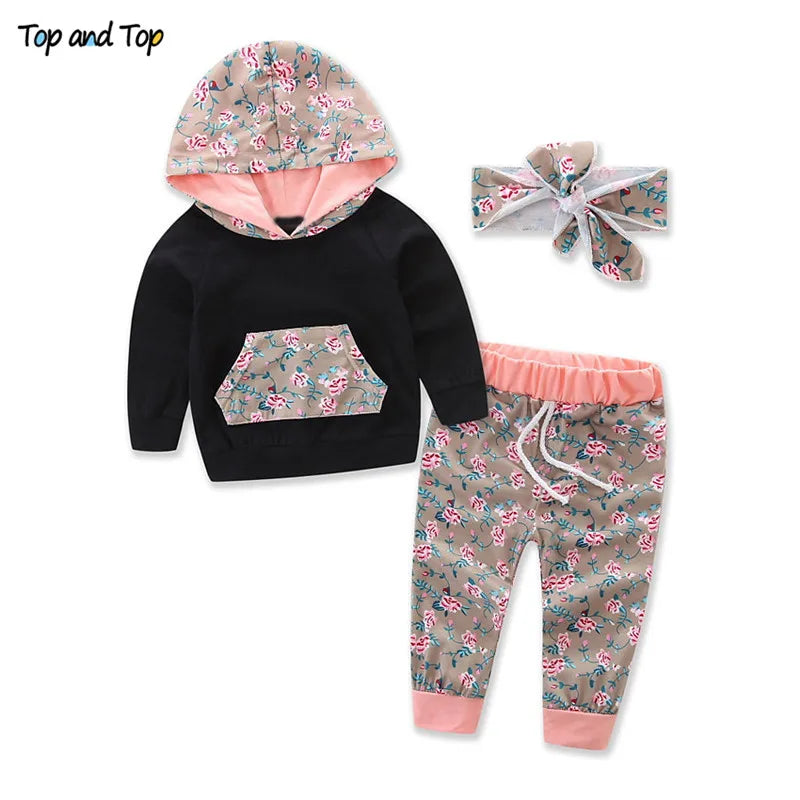 Fashion Cute Infant Newborn Baby Girl Clothes