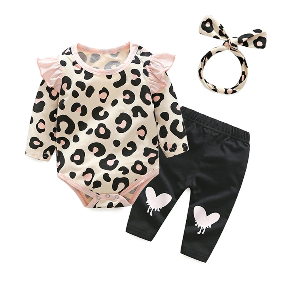 Fashion Cute Infant Newborn Baby Girl Clothes