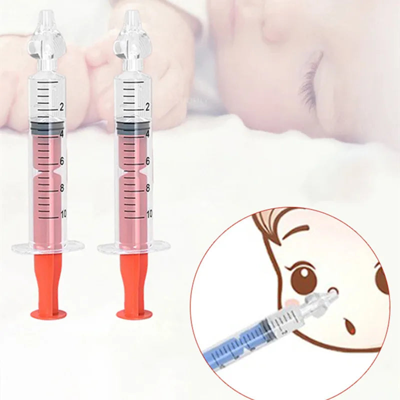 Silicone Baby Nasal Aspirator Syringe