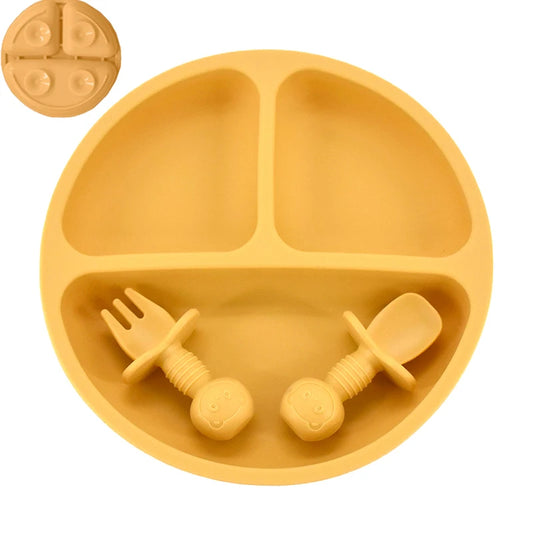 Baby Safe Silicone Dining Plate