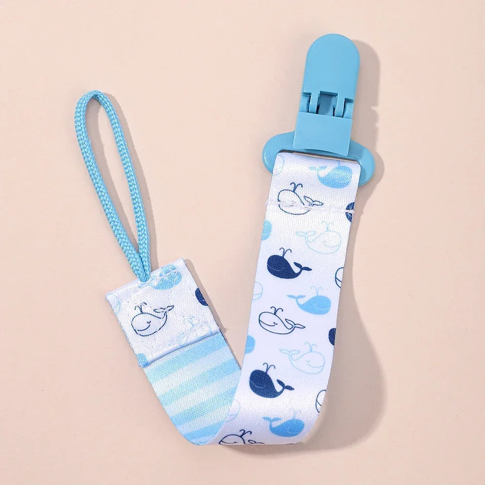 Baby Cartoon Pacifier Clip Chain