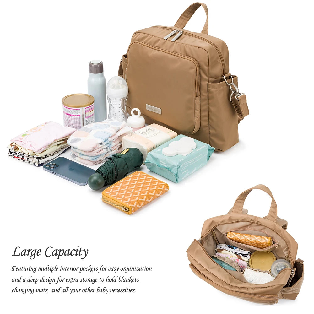 Large Capacity  Waterproof Diaper Bag