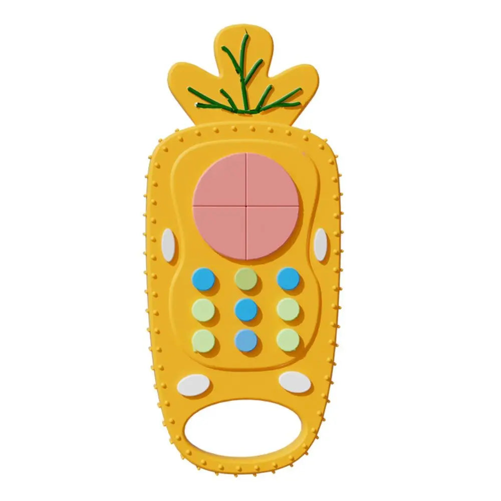 Remote Control Shape Silicone Baby Teether