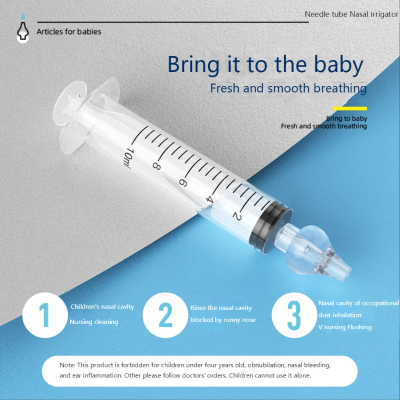 Silicone Baby Nasal Aspirator Syringe