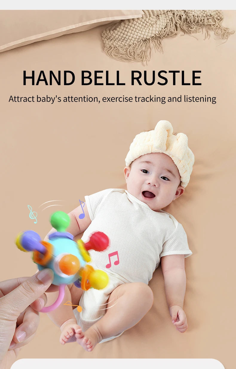 Soft Hand Grasping Ball Baby Toy