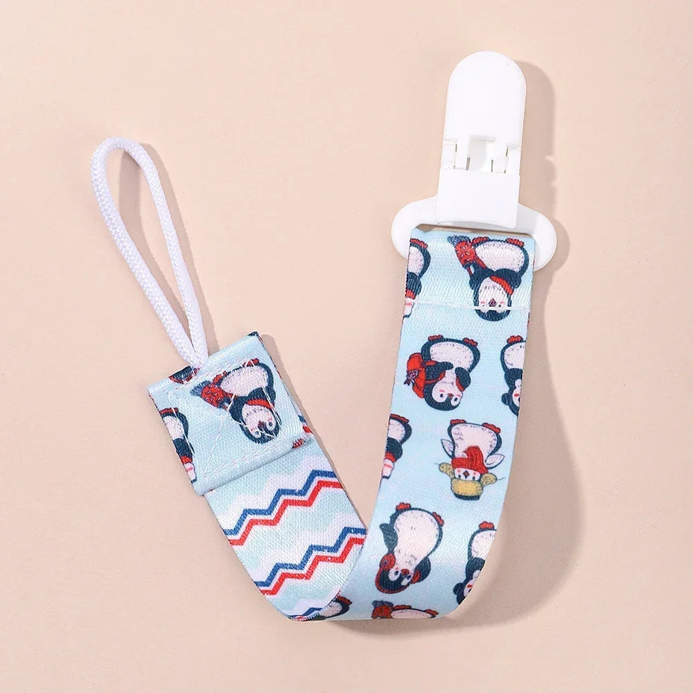 Baby Cartoon Pacifier Clip Chain