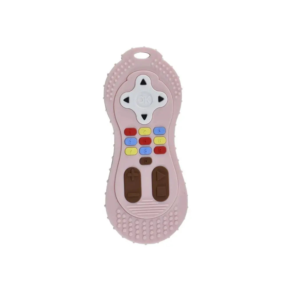 Remote Control Shape Silicone Baby Teether