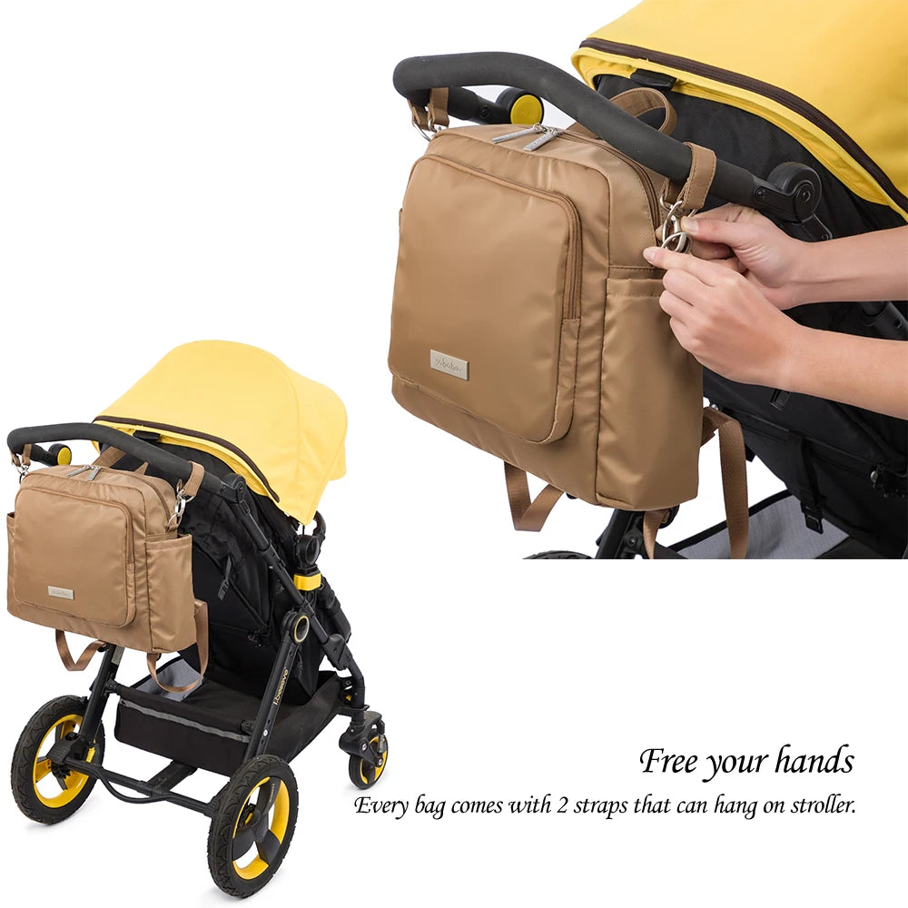 Large Capacity  Waterproof Diaper Bag