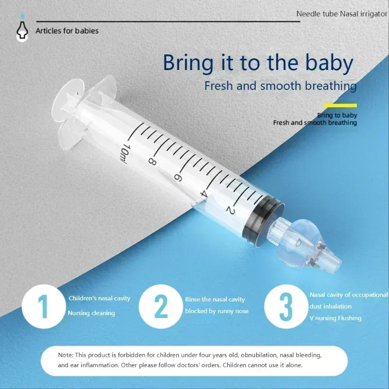 Silicone Baby Nasal Aspirator Syringe