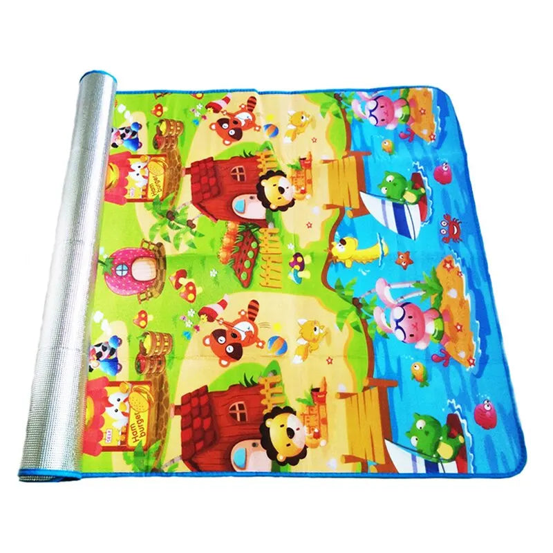 Baby Play Mat 180x120x0.3cm Children Crawling Carpet