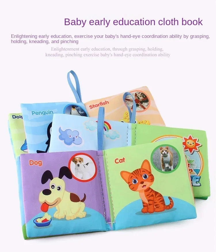 Cognitive Baby Cloth Book