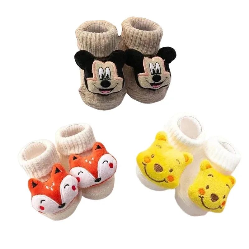 Cute Baby Cotton Socks Anti Slip