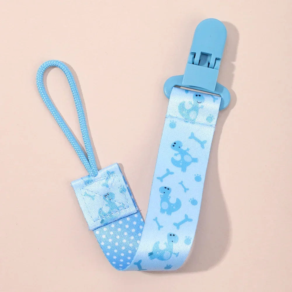 Baby Cartoon Pacifier Clip Chain