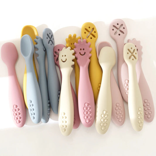 Set 3PCS Baby Learning Spoons