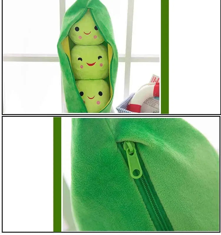 25CM Cute Baby Plush Peas