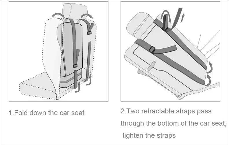 Child Car Safety Seat Mat