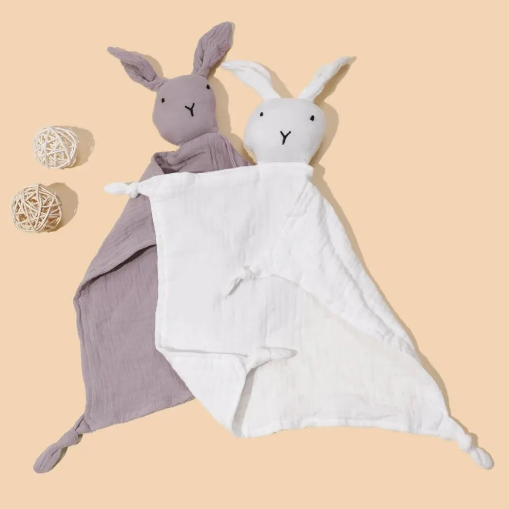 Sleeping Rabbit Baby Face Toy