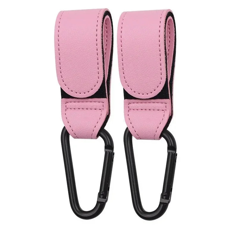 1/2pcs Leather Stroller Hook for Pram