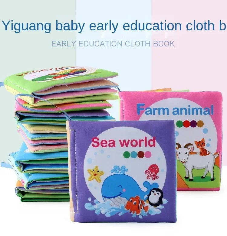 Cognitive Baby Cloth Book