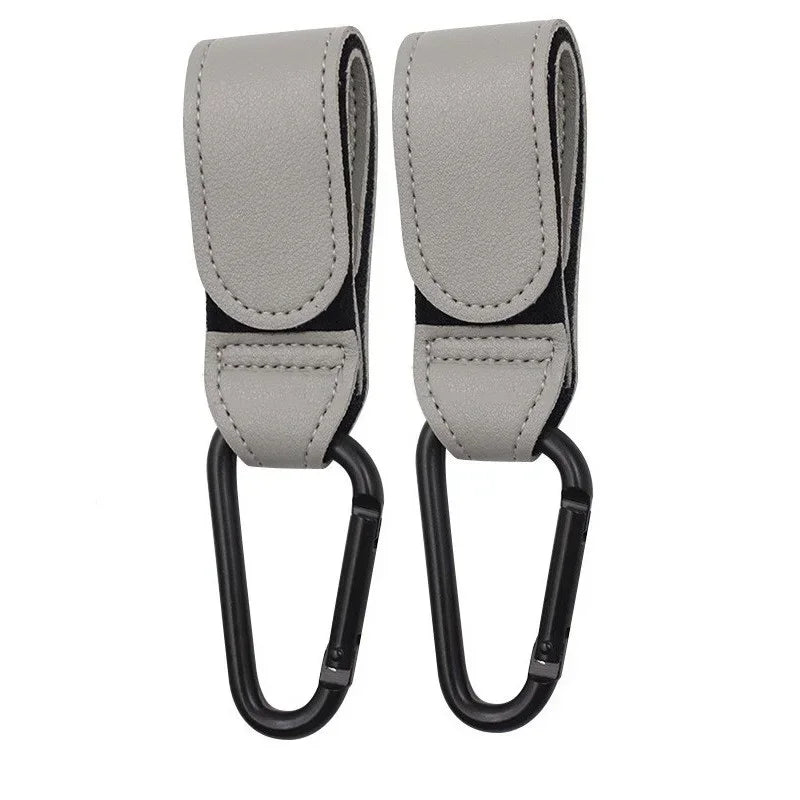 1/2pcs Leather Stroller Hook for Pram