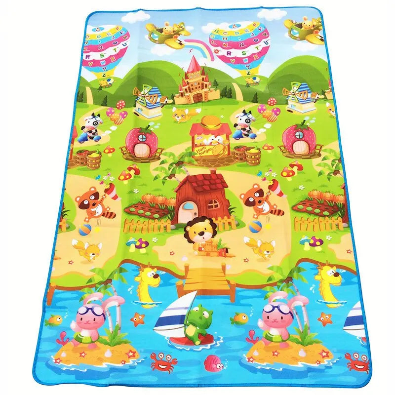 Baby Play Mat 180x120x0.3cm Children Crawling Carpet