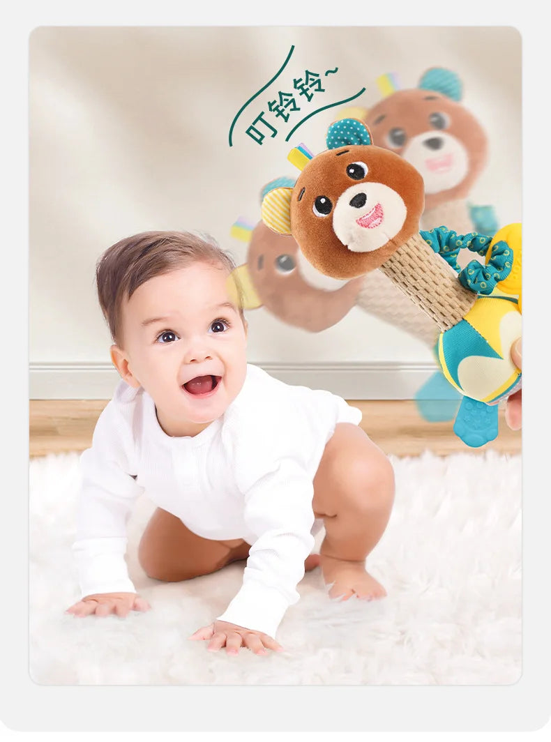 Baby Rattle Soft Stuffed Animal Toy