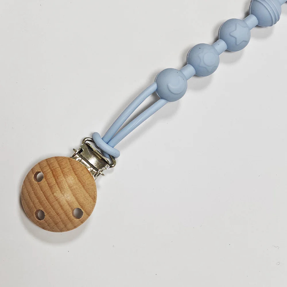 Silicone Baby Pacifier Clip Holder