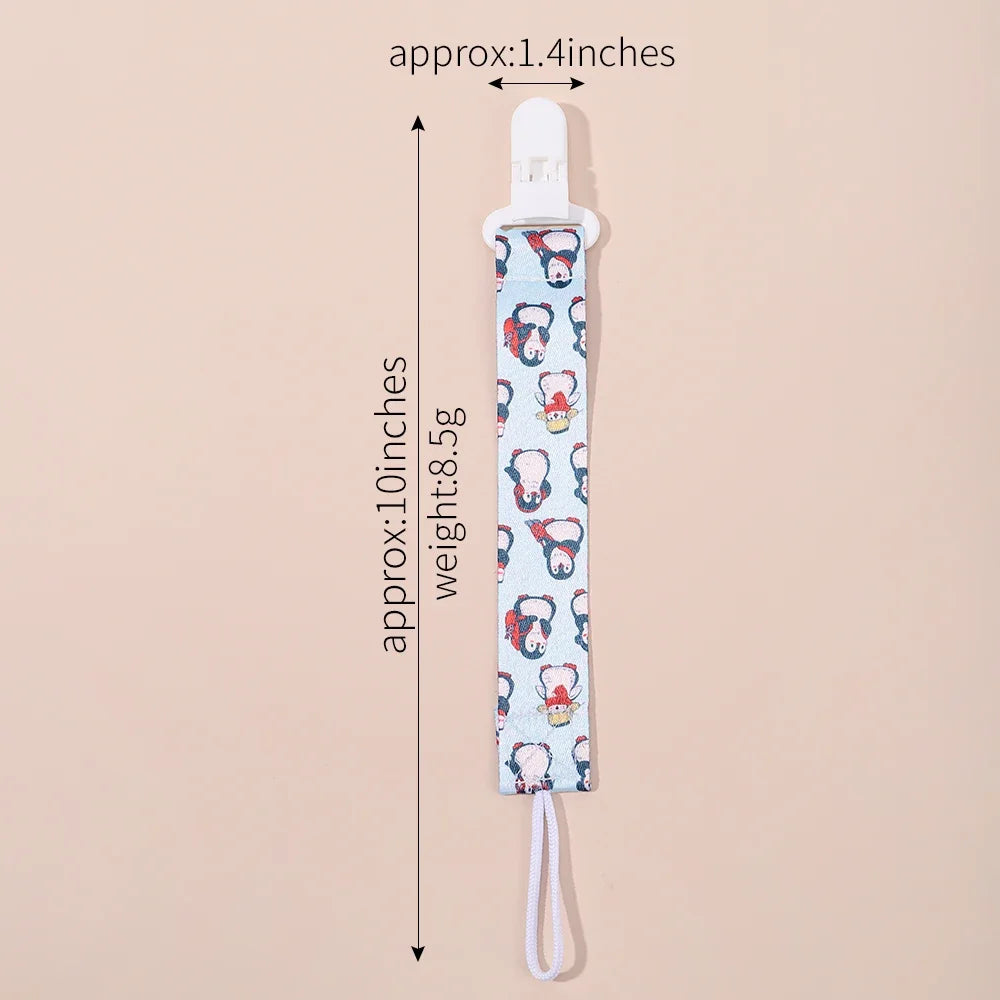 Baby Cartoon Pacifier Clip Chain